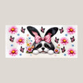 Easter Dog UV DTF 16OZ wrap