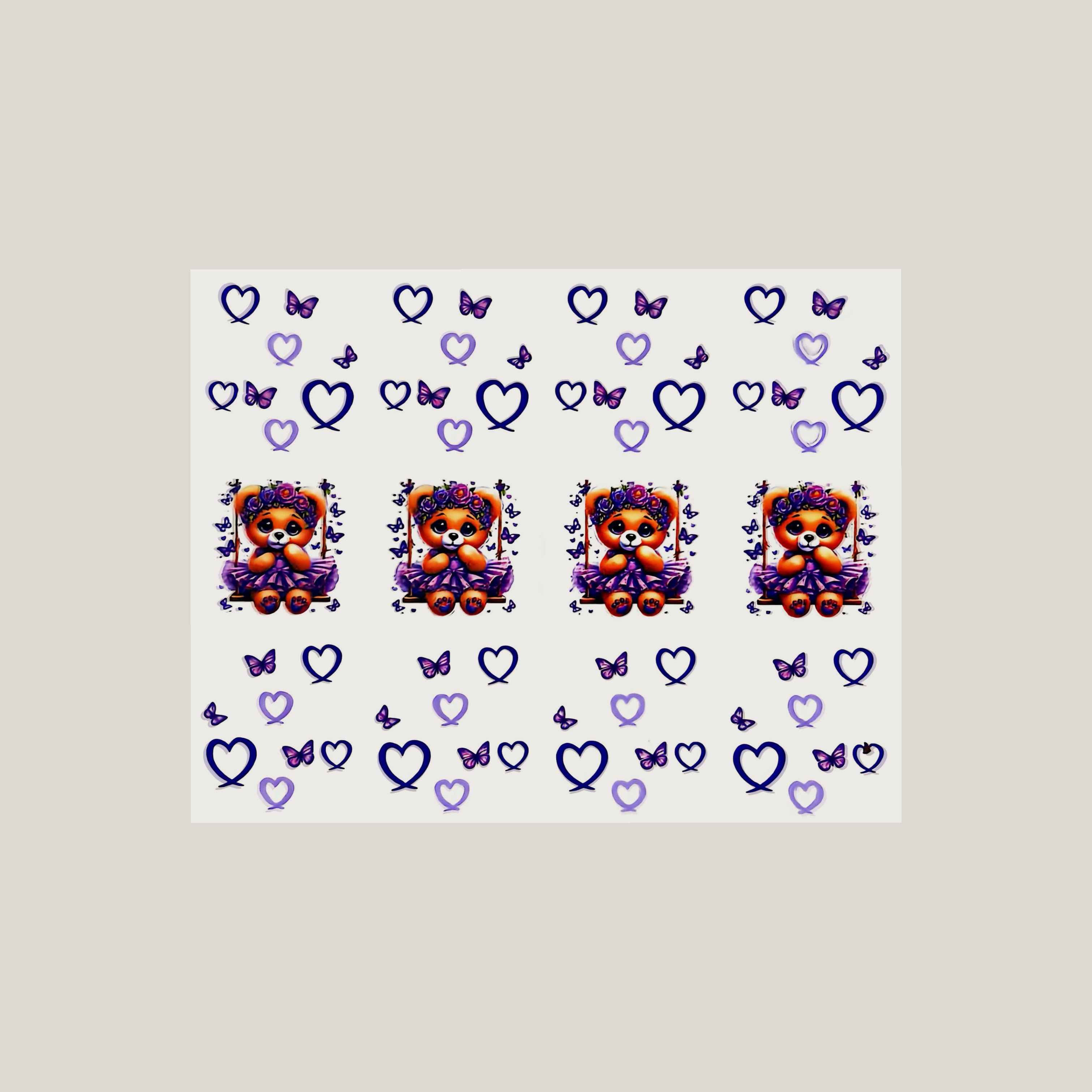 Bear UV DTF Pen wrap