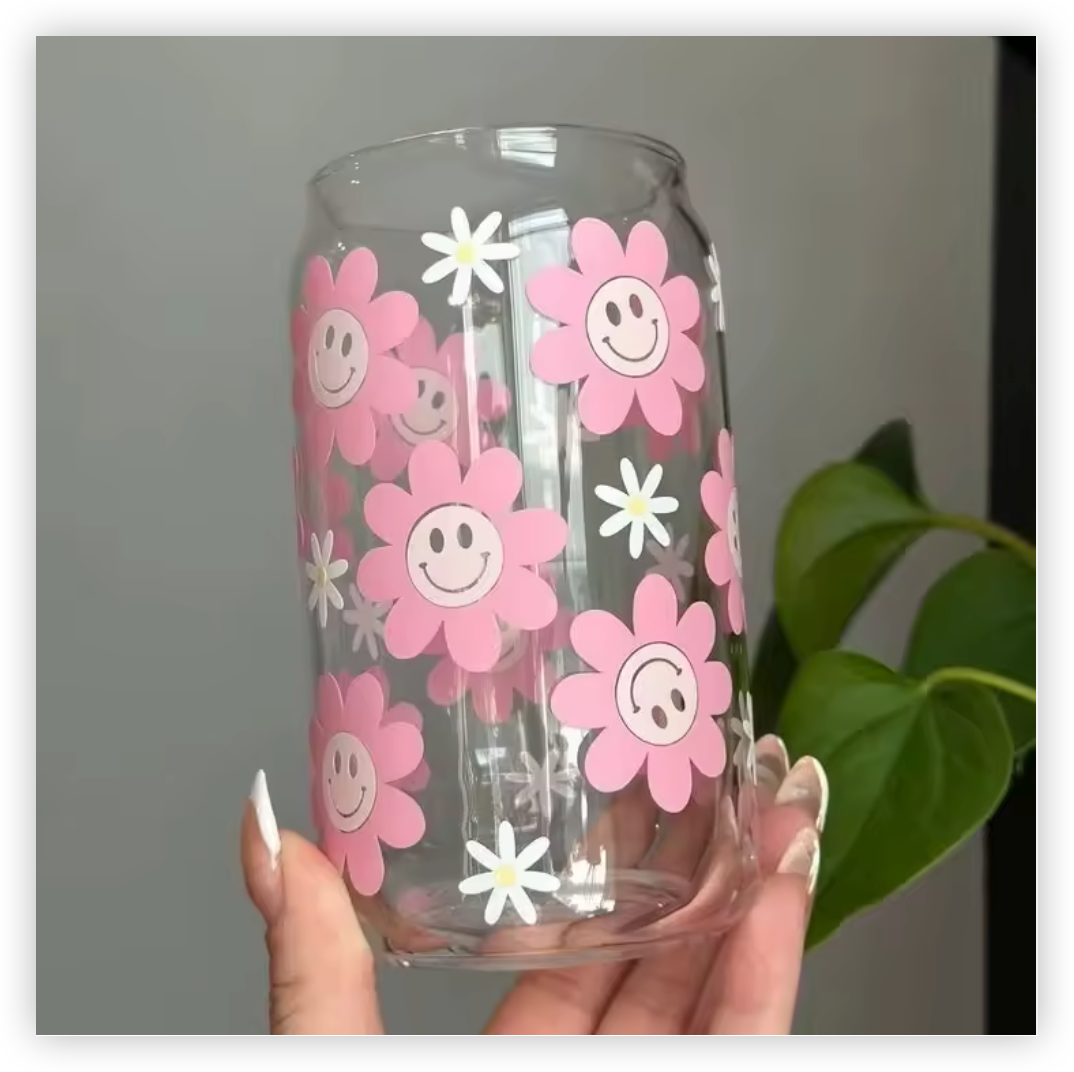 UV DTF 16oz wraps pen wraps decals for Glasses and Tumblers